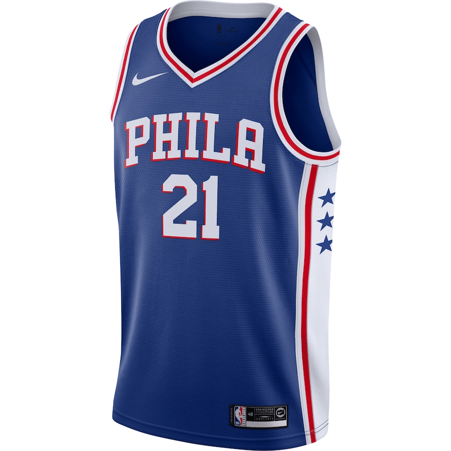 Joel Embiid Philadelphia 76ers 20192020 Swingman Jersey - Icon Edition - Royal - Friend Lounge Store - Shop for All Things Jerseys Sports - PersonalJerseys