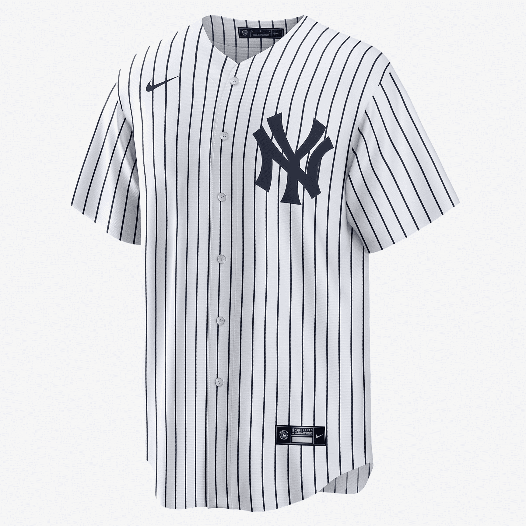 MLB New York Yankees (Anthony Rizzo) Men's Replica Baseball Jersey - White/Navy - PersonalJerseys