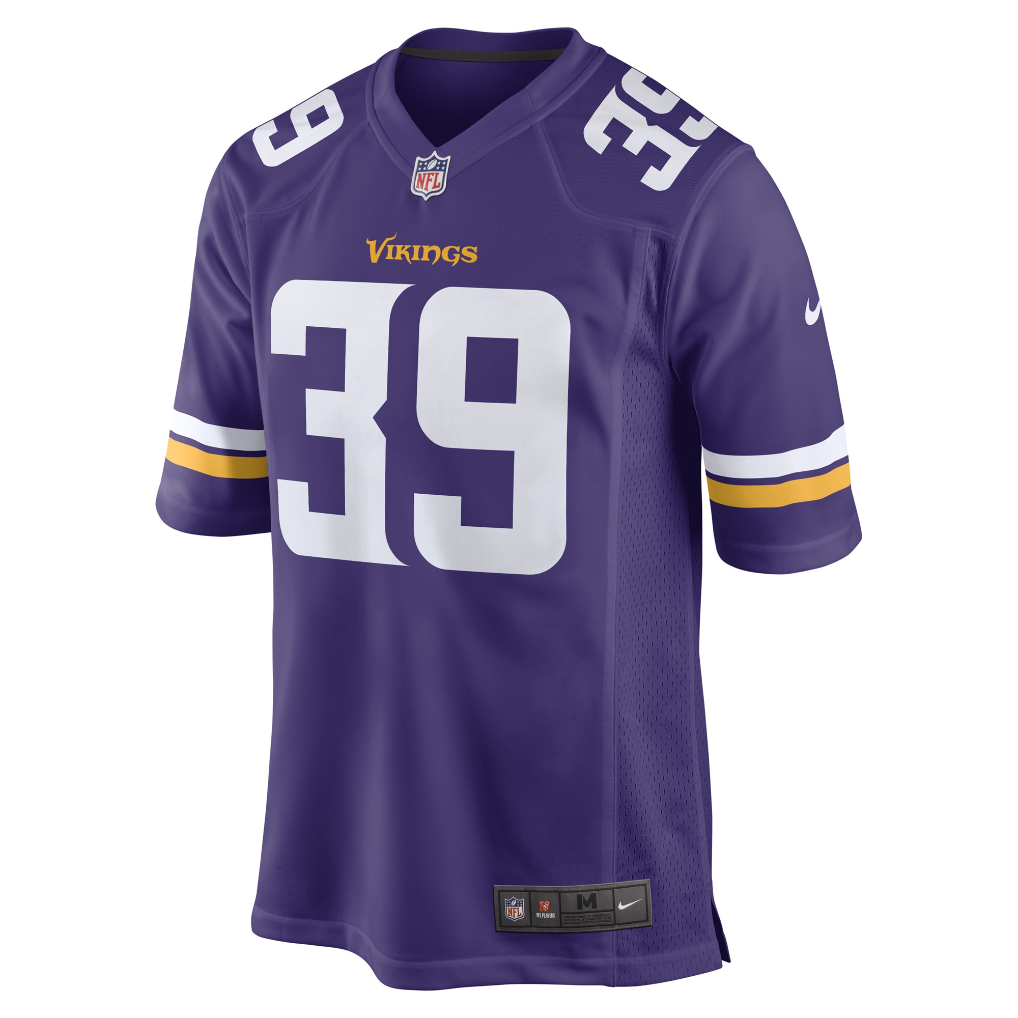Chandon Sullivan Minnesota Vikings Nike Game Player Jersey - Purple - PersonalJerseys