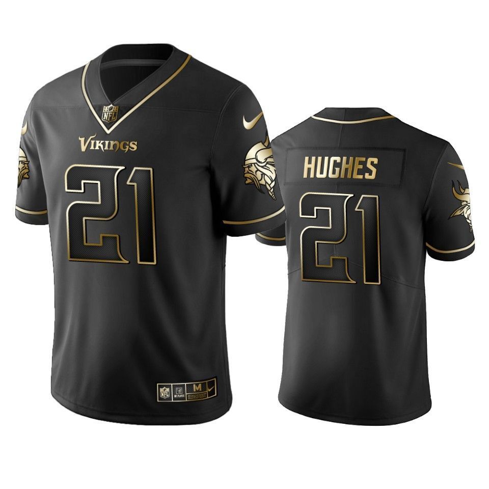 Minnesota Vikings Mike Hughes Black Golden Edition 2019 Vapor Untouchable Limited Jersey - Men's - Friend Lounge Store - Shop for All Things Jerseys Sports - PersonalJerseys