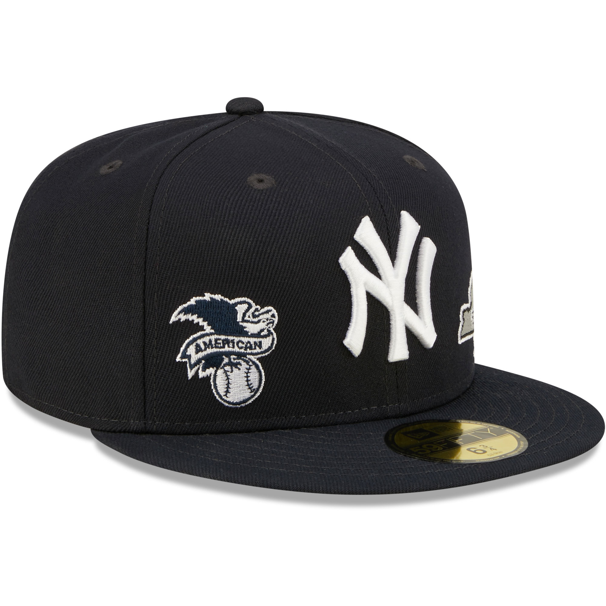 New York Yankees New Era Identity 59FIFTY Fitted Hat - Navy - PersonalJerseys