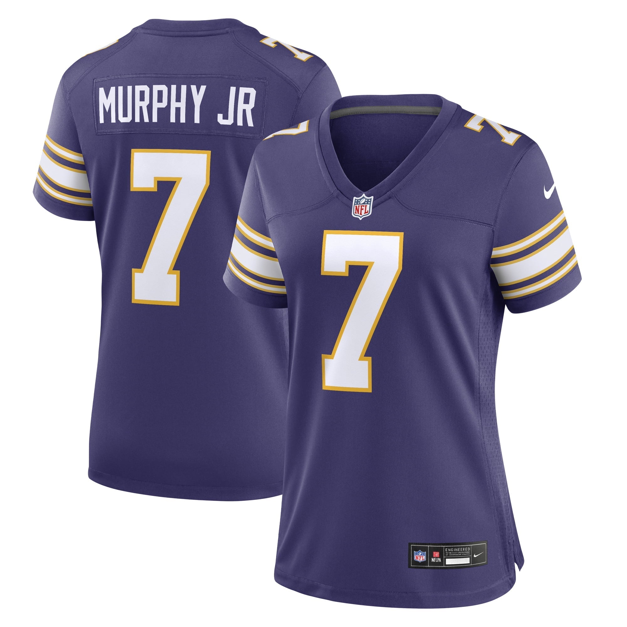 Women's Nike Byron Murphy Jr. Purple Minnesota Vikings Classic Player Game Jersey - PersonalJerseys