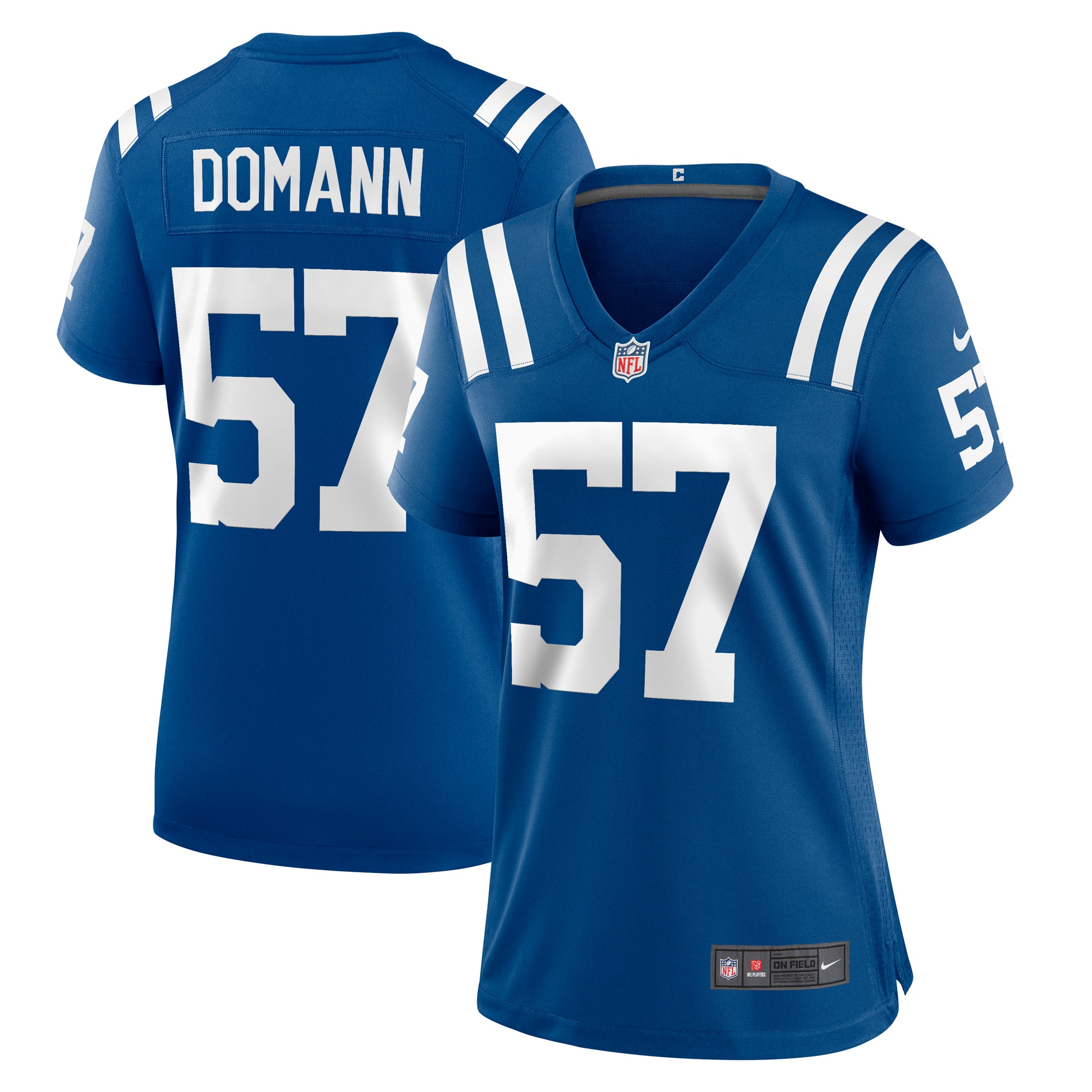 Indianapolis Colts JoJo Domann Royal Game Player Jersey for Youth Women Men - Friend Lounge Store - Shop for All Things Jerseys Sports - PersonalJerseys