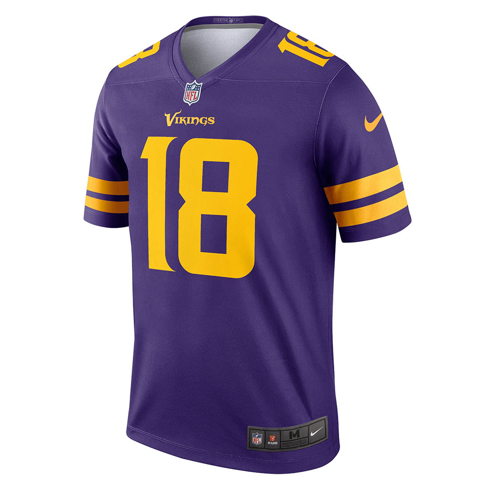 Men's Minnesota Vikings Justin Jefferson Alternate Legend Jersey Purple - PersonalJerseys