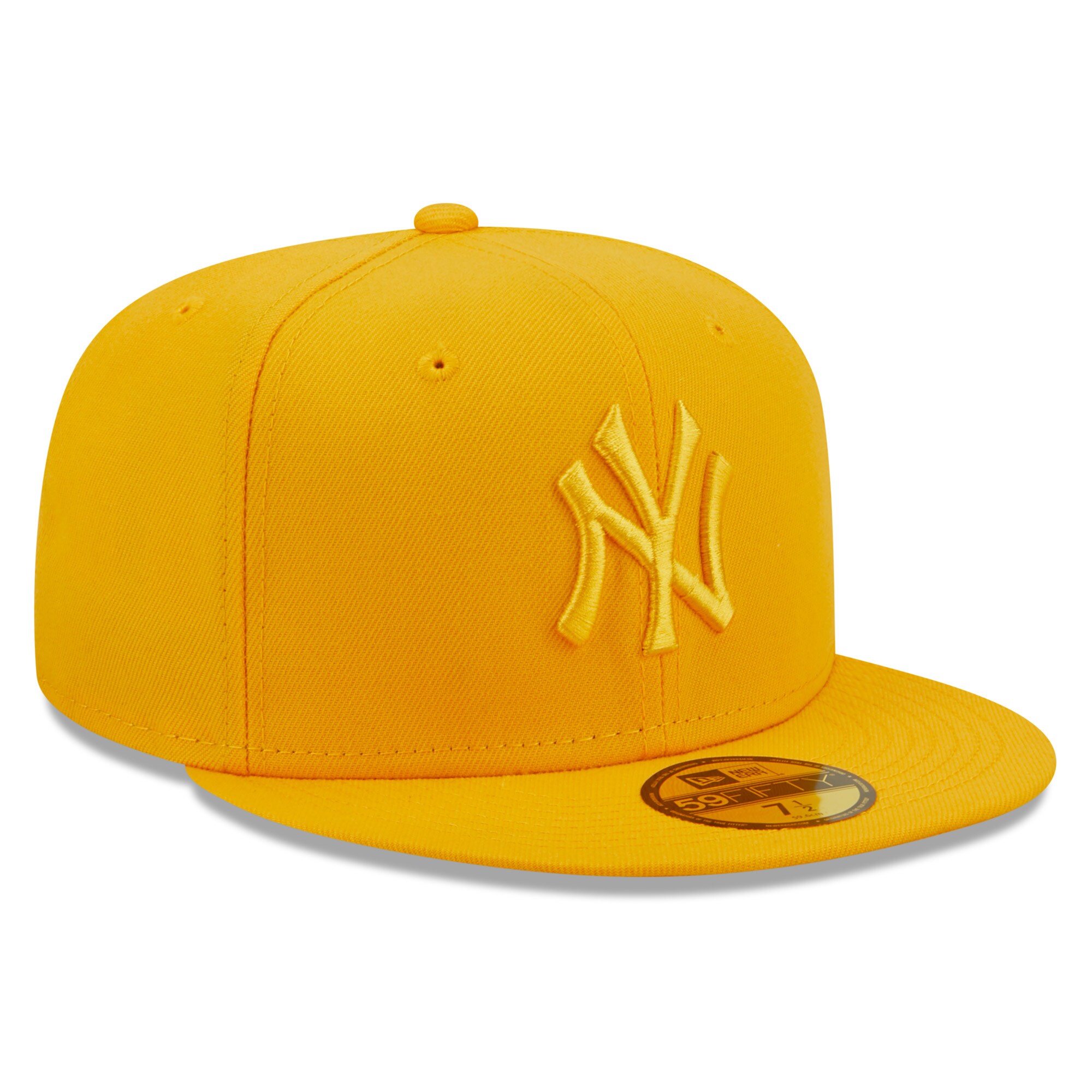 New York Yankees New Era Tonal 59FIFTY Fitted Hat - Gold - PersonalJerseys