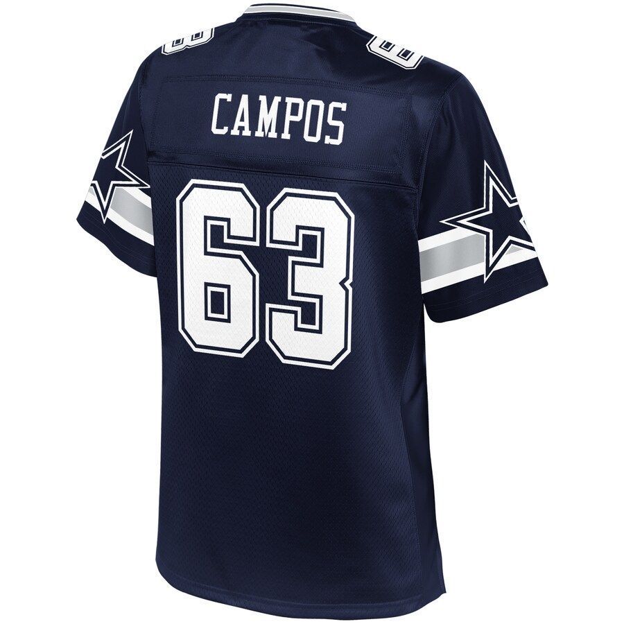 Jake Campos Dallas Cowboys NFL Pro Line Women's Player Jersey - Navy - Friend Lounge Store - Shop for All Things Jerseys Sports - PersonalJerseys