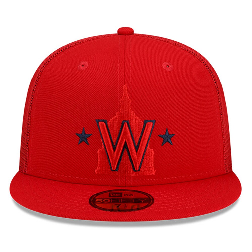 Washington Nationals New Era 2023 Batting Practice 59FIFTY Fitted Hat - Red - PersonalJerseys