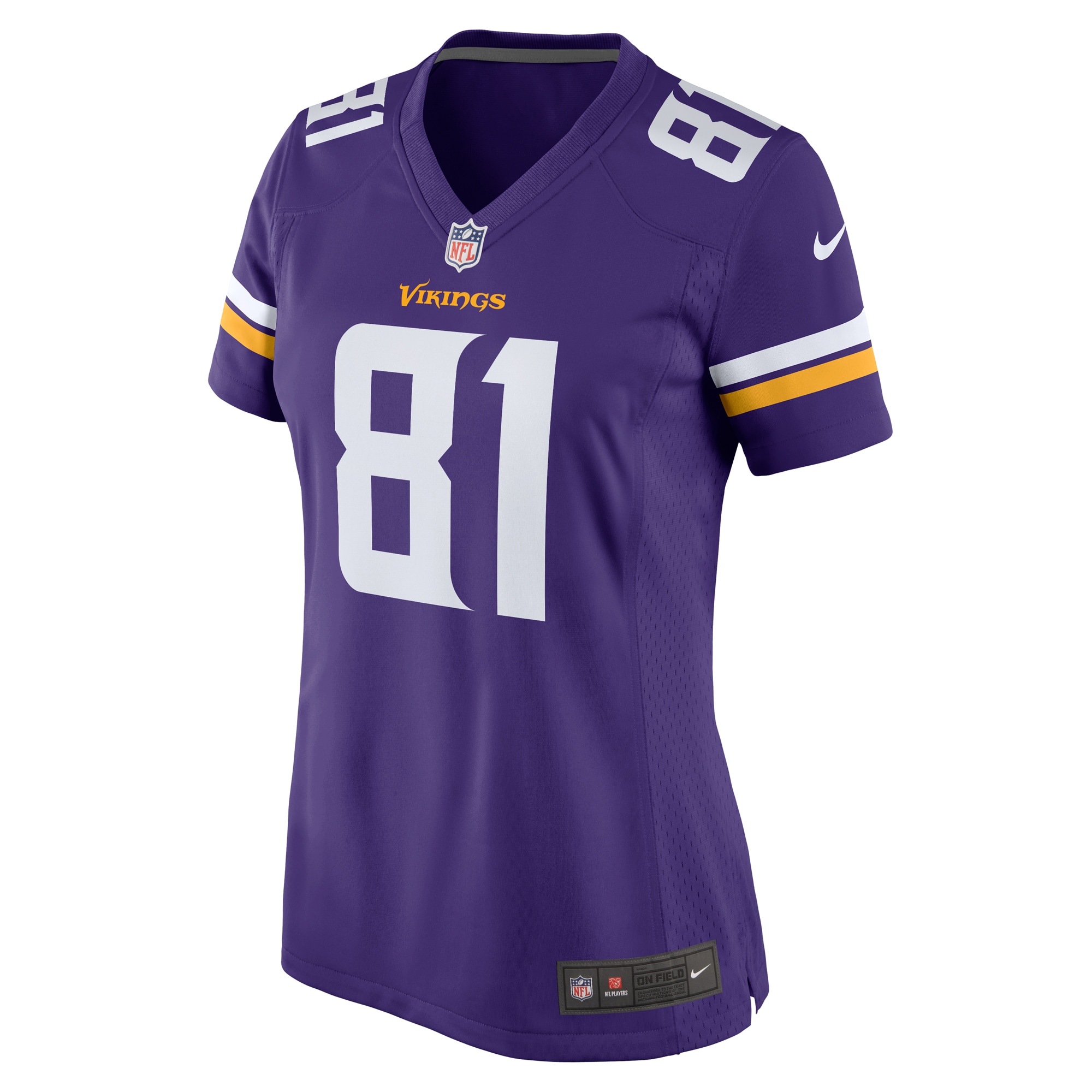 Bisi Johnson Minnesota Vikings Nike Women's Game Jersey - Purple - PersonalJerseys