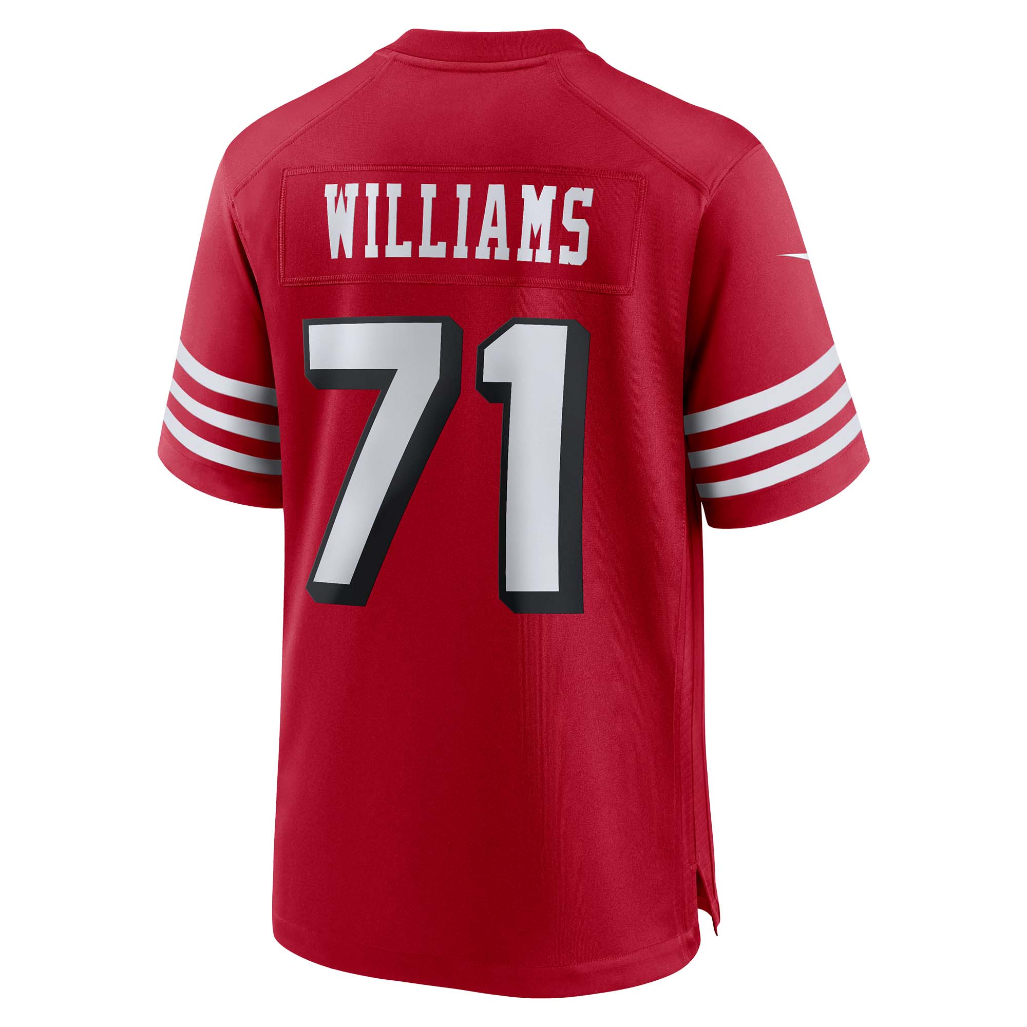 San Francisco 49ers Trent Williams Scarlet Alternate Game Jersey for Youth Women Men - Friend Lounge Store - Shop for All Things Jerseys Sports - PersonalJerseys