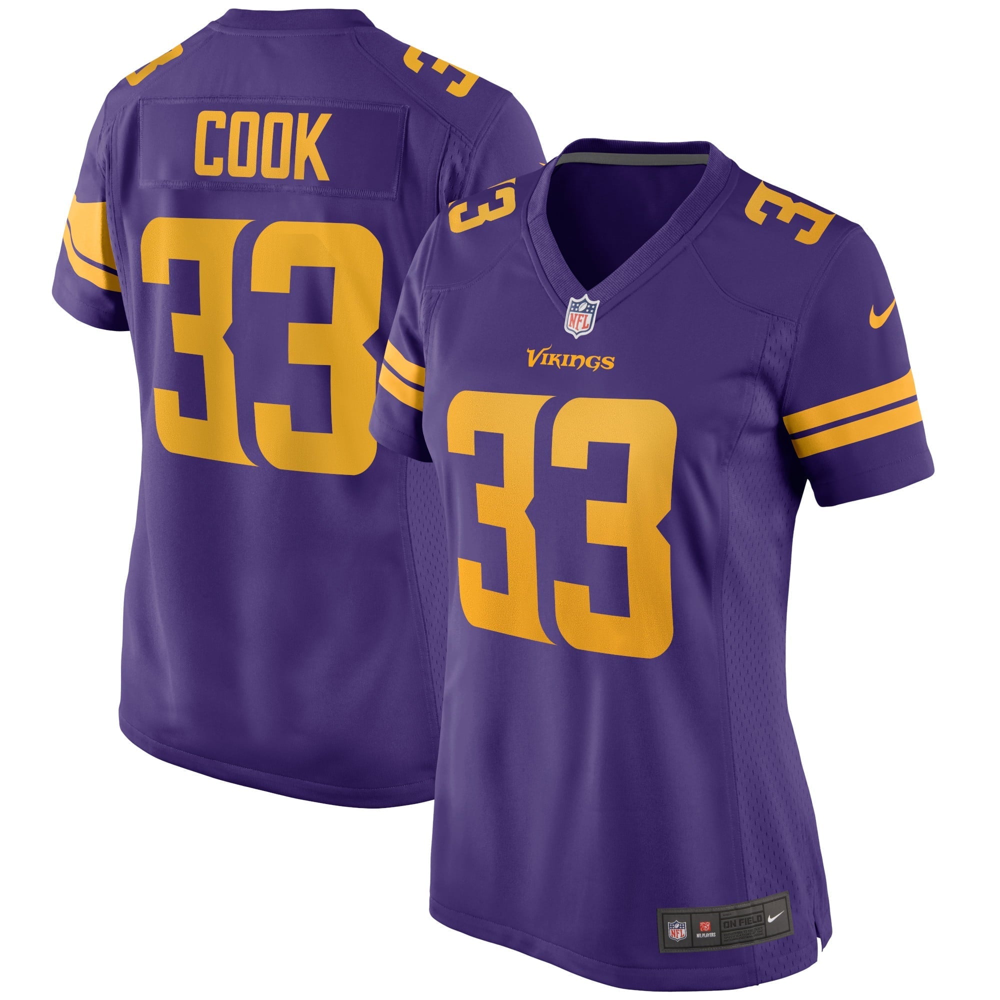 Women's Nike Dalvin Cook Purple Minnesota Vikings Alternate Game Jersey - PersonalJerseys