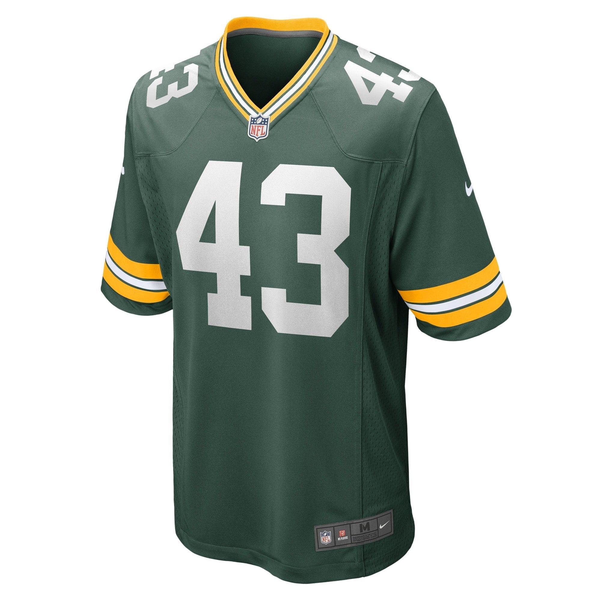Men's Nike Kiondre Thomas Green Green Bay Packers Game Player Jersey - PersonalJerseys