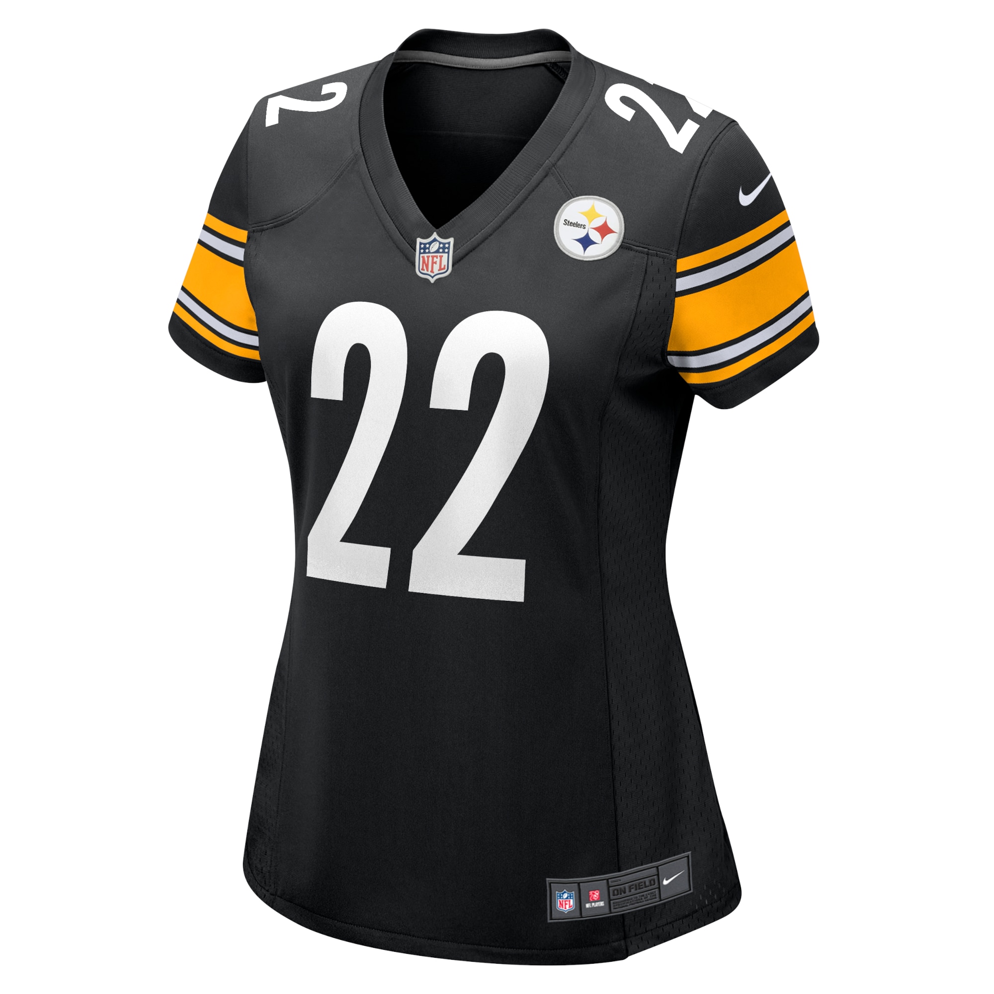 Najee Harris Pittsburgh Steelers Nike Women's Team Game Jersey - Black - PersonalJerseys
