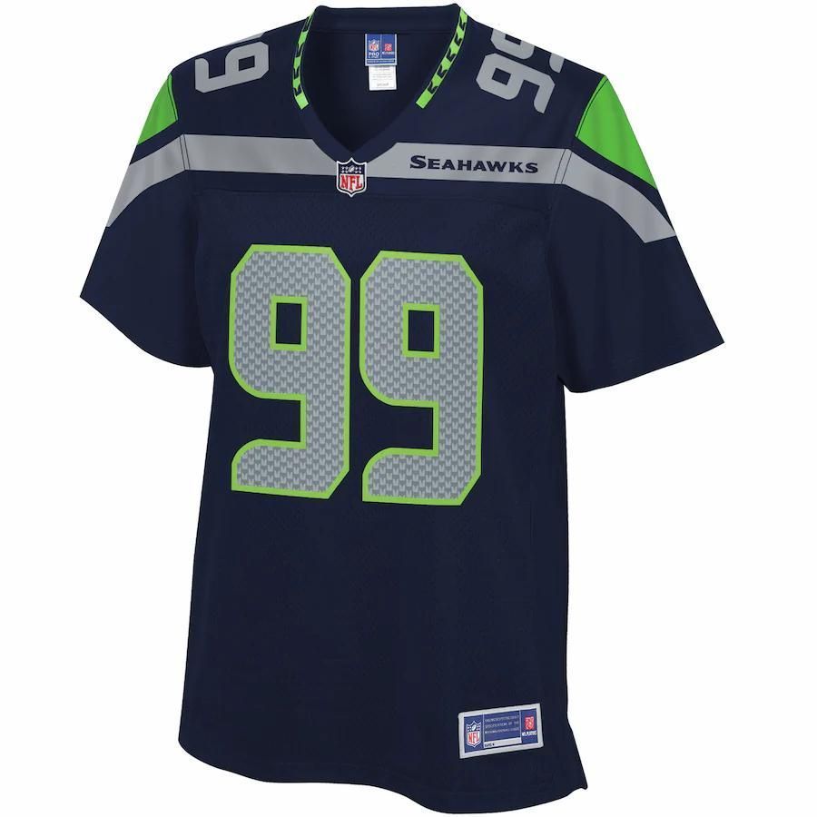 Quinton Jefferson Seattle Seahawks NFL Pro Line Women's Player Jersey - College Navy - Friend Lounge Store - Shop for All Things Jerseys Sports - PersonalJerseys