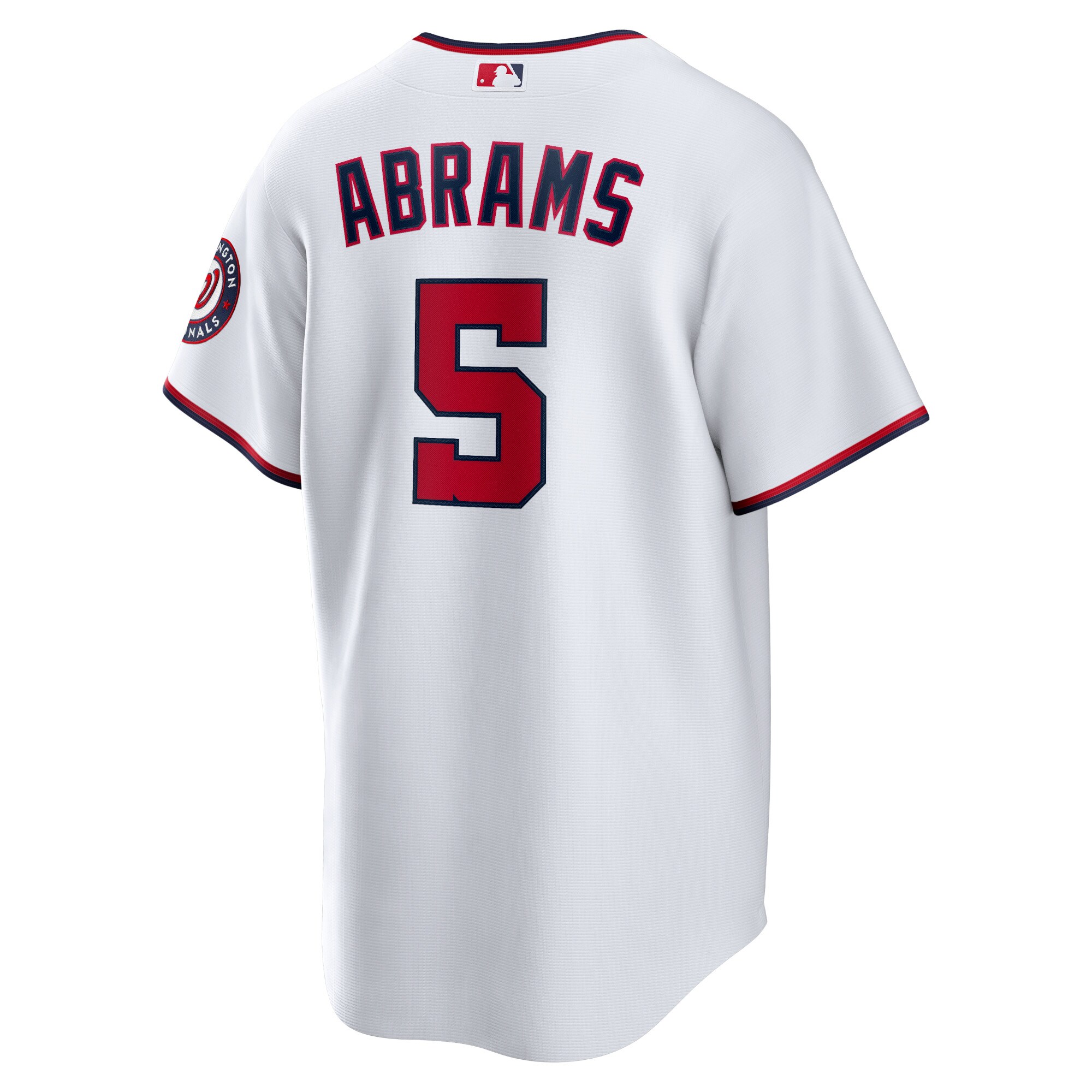 CJ Abrams Washington Nationals Nike Home Replica Jersey - White - PersonalJerseys