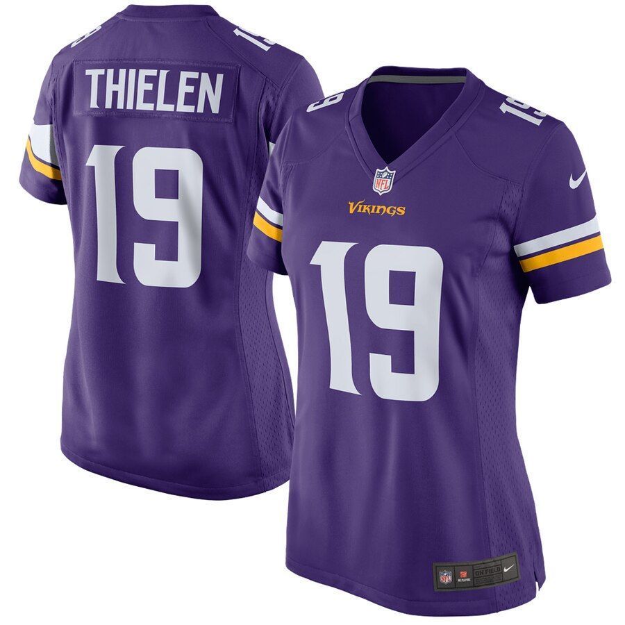 Adam Thielen Minnesota Vikings Women's Game Jersey - Purple - Friend Lounge Store - Shop for All Things Jerseys Sports - PersonalJerseys