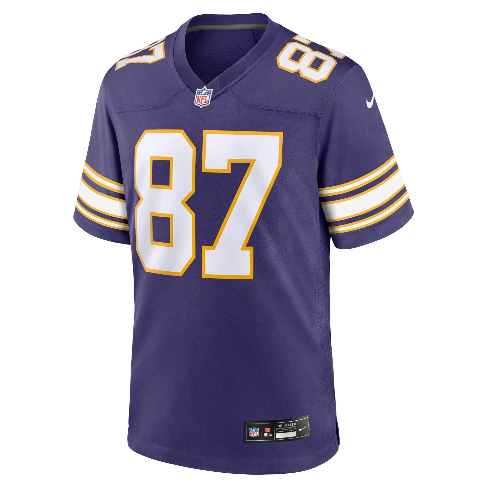 Men's Nike T.J. Hockenson Purple Minnesota Vikings Classic Player Game Jersey - PersonalJerseys