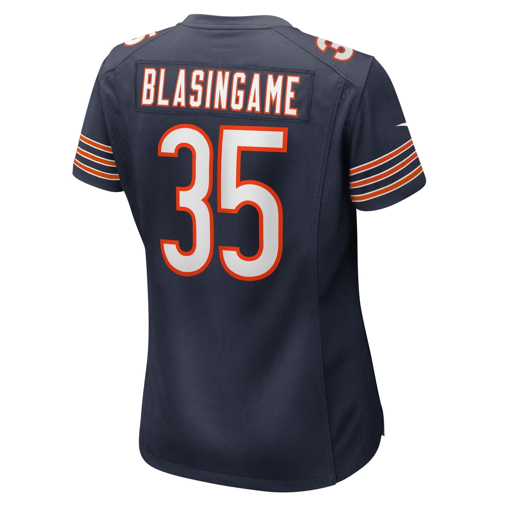 Women's Nike Khari Blasingame Navy Chicago Bears Game Player Jersey - PersonalJerseys