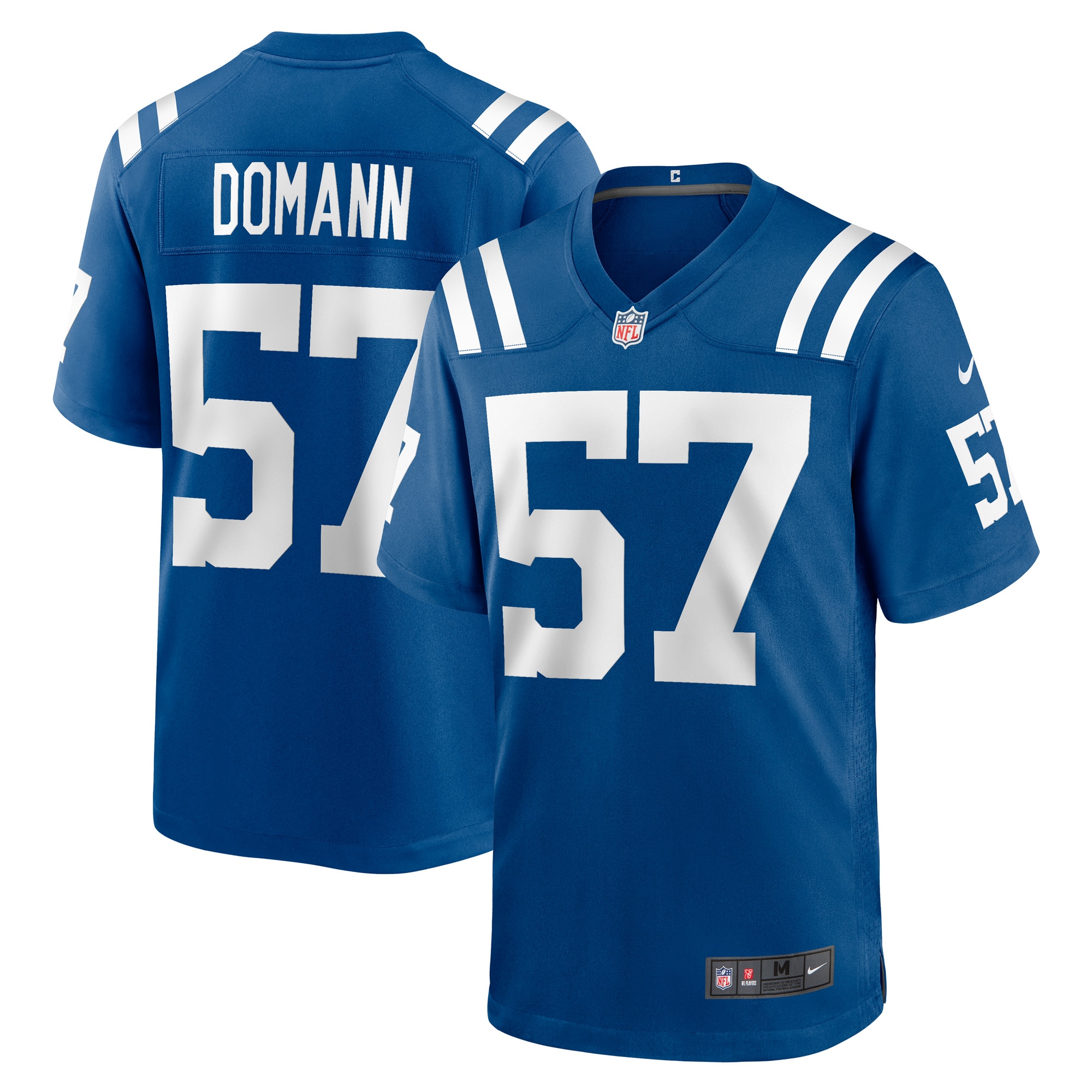 Indianapolis Colts JoJo Domann Royal Game Player Jersey for Youth Women Men - Friend Lounge Store - Shop for All Things Jerseys Sports - PersonalJerseys
