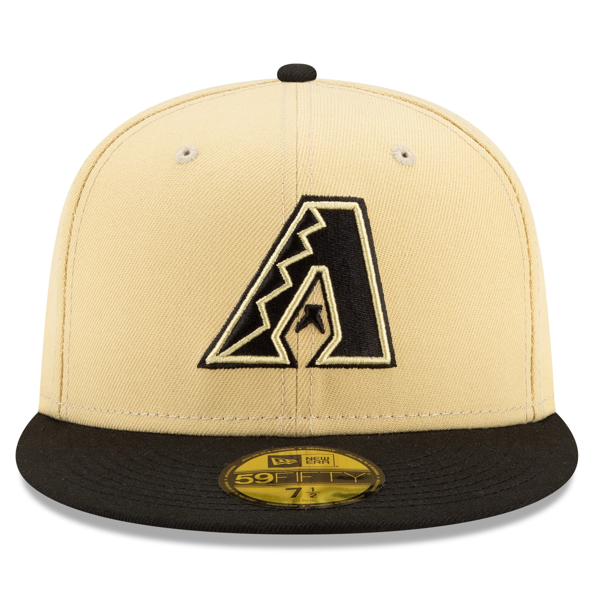Arizona Diamondbacks New Era 2021 City Connect 59FIFTY Fitted Hat - Sand/Black - PersonalJerseys