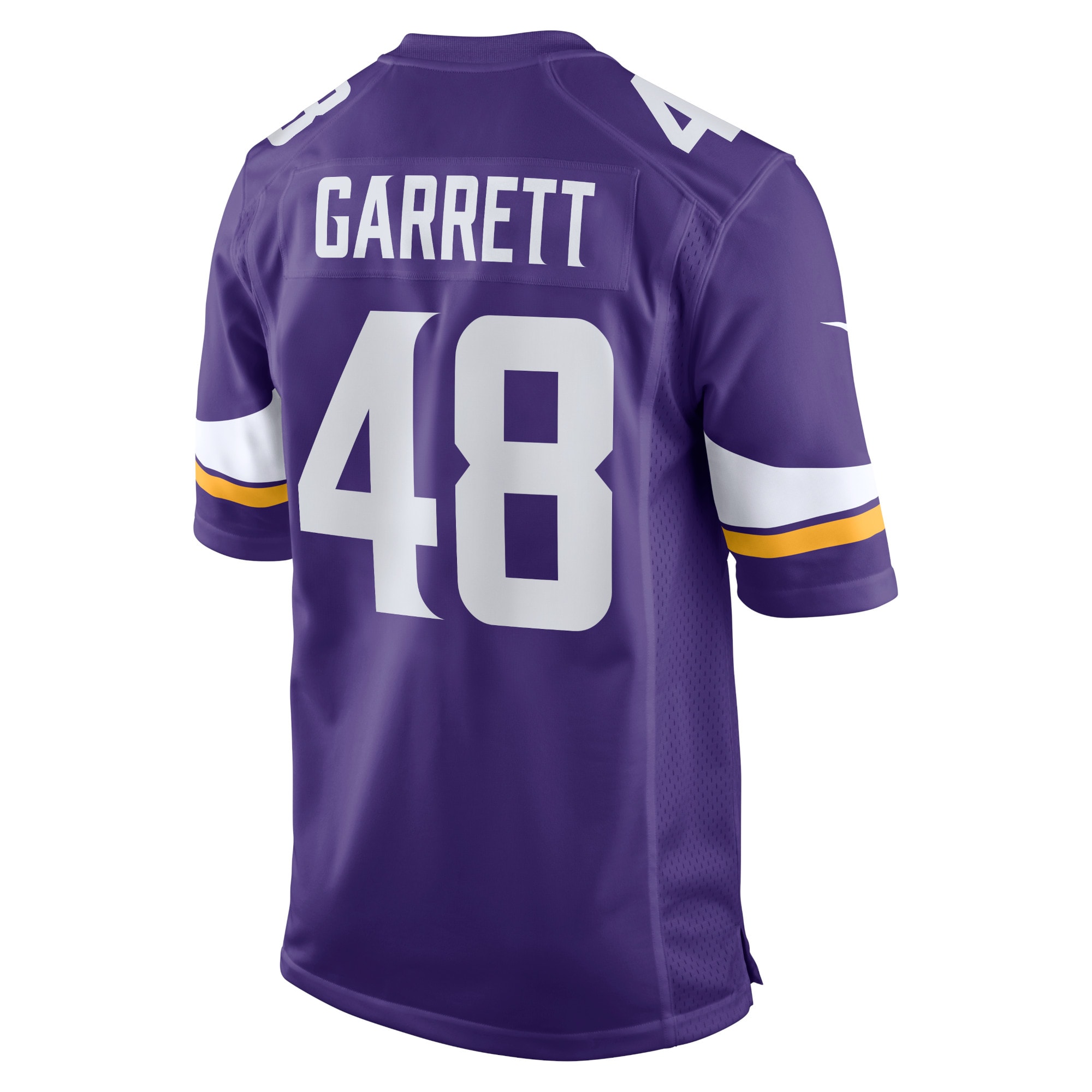 Minnesota Vikings Chris Garrett Purple Home Game Player Jersey for Youth Women Men - Friend Lounge Store - Shop for All Things Jerseys Sports - PersonalJerseys