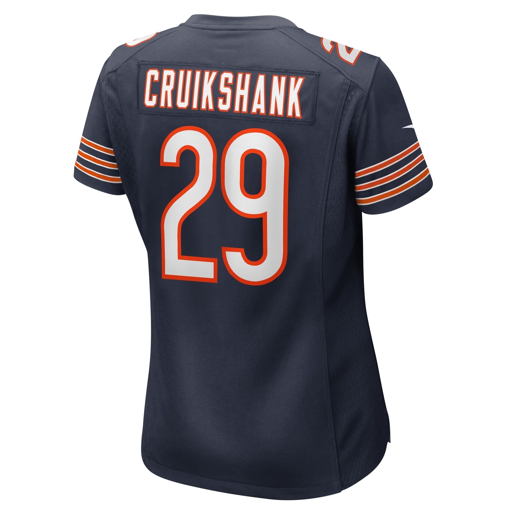 Women's Nike Dane Cruikshank Navy Chicago Bears Game Player Jersey - PersonalJerseys