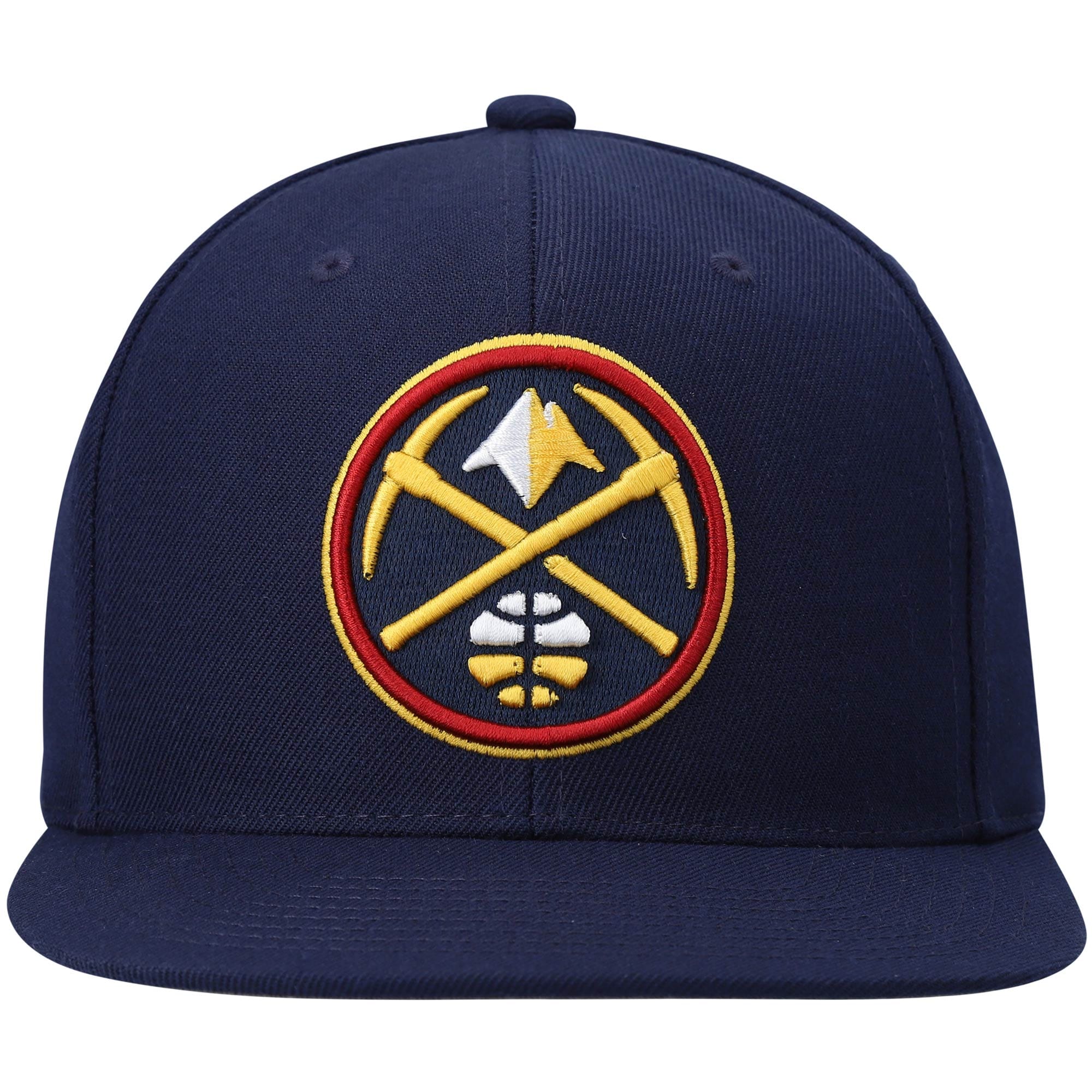 Denver Nuggets Mitchell & Ness Ground 2.0 Snapback Hat - Navy - PersonalJerseys