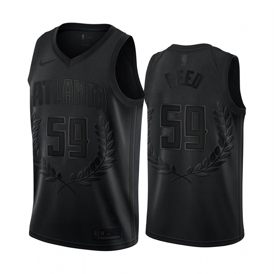 Kasim Reed #59 Atlanta Hawks Black Retired Number Jersey - Friend Lounge Store - Shop for All Things Jerseys Sports - PersonalJerseys
