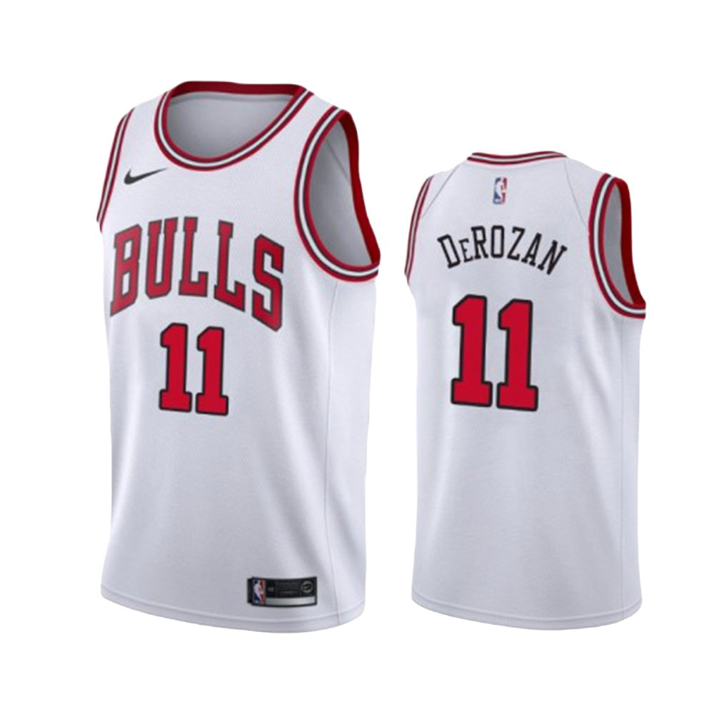 Youth Chicago Bulls DeMar DeRozan City Edition Jersey - White - Sports Wear Jersey - PersonalJerseys