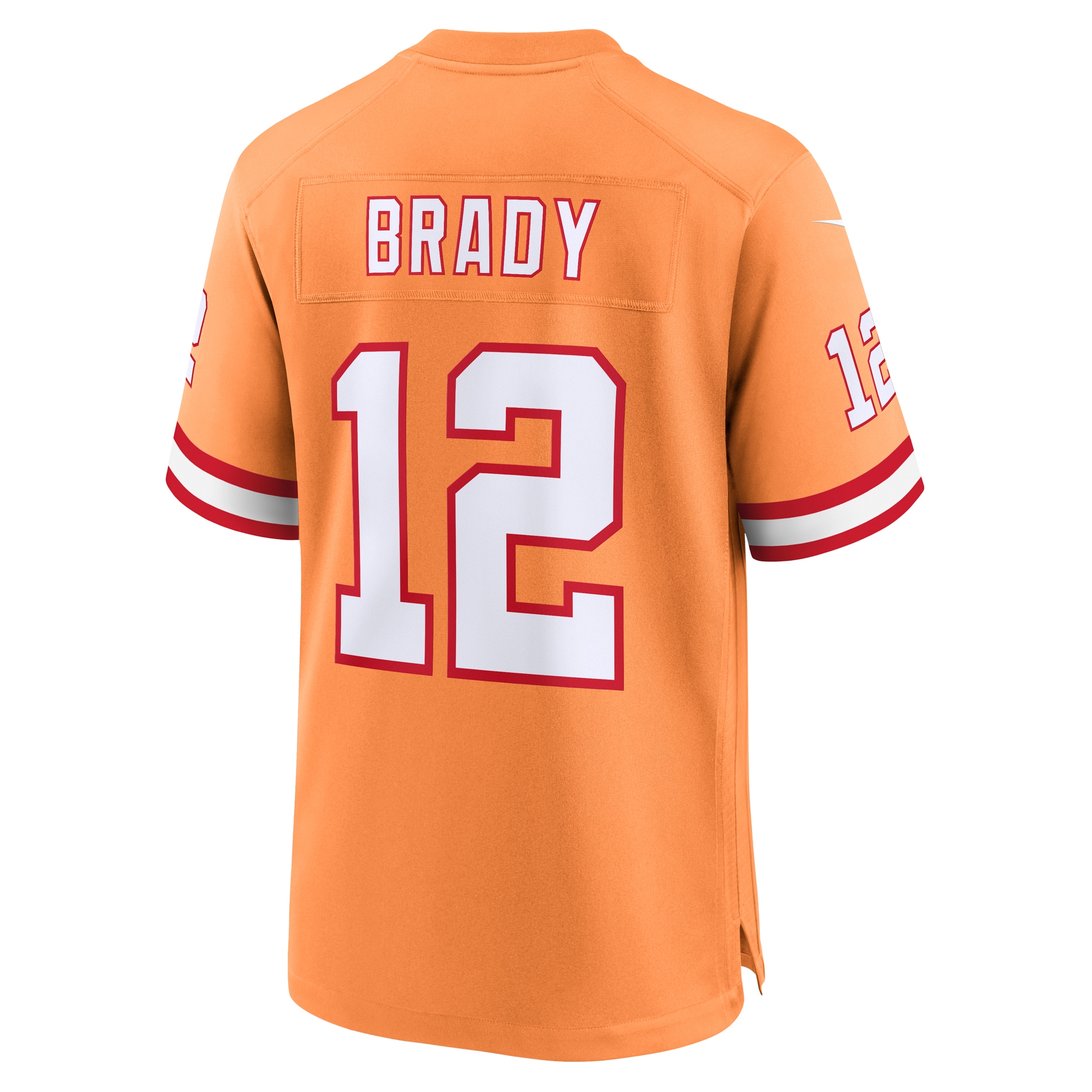Tampa Bay Buccaneers Tom Brady Orange Throwback Game Jersey for Youth Women Men - Friend Lounge Store - Shop for All Things Jerseys Sports - PersonalJerseys