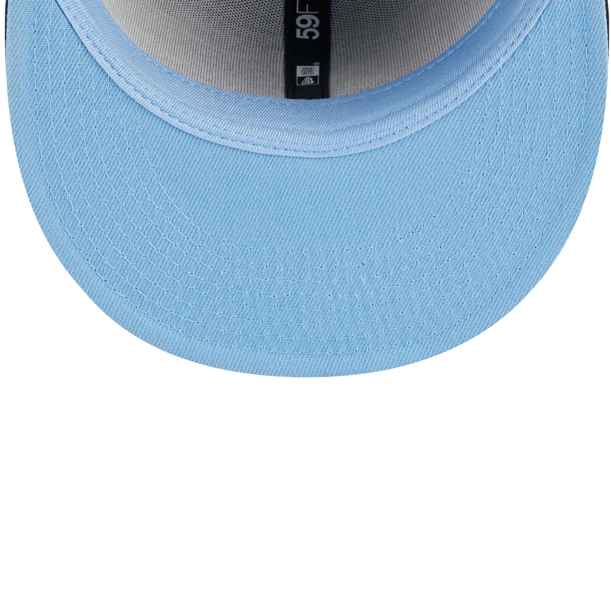Arizona Diamondbacks New Era Pastel Undervisor 59FIFTY Fitted Hat - Black - PersonalJerseys