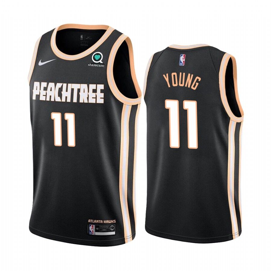 Trae Young Atlanta Hawks 2019-20 City Black Jersey - Friend Lounge Store - Shop for All Things Jerseys Sports - PersonalJerseys