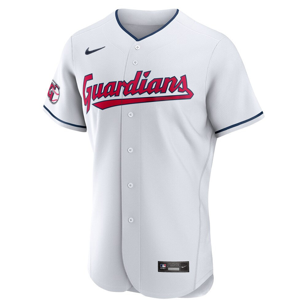 MLB Men's Cleveland Guardians White Official Authentic Custom Jersey - Friend Lounge Store - Shop for All Things Jerseys Sports - PersonalJerseys