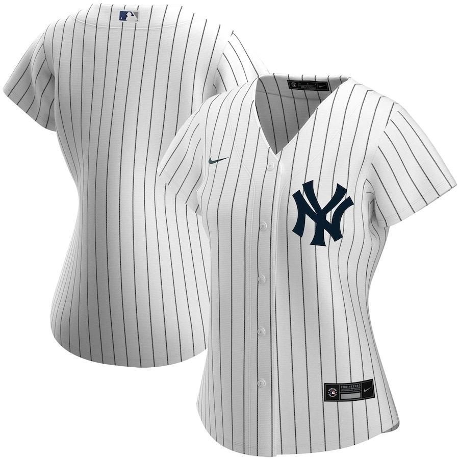 New York Yankees Women's Home 2020 Team Jersey – White - Friend Lounge Store - Shop for All Things Jerseys Sports - PersonalJerseys