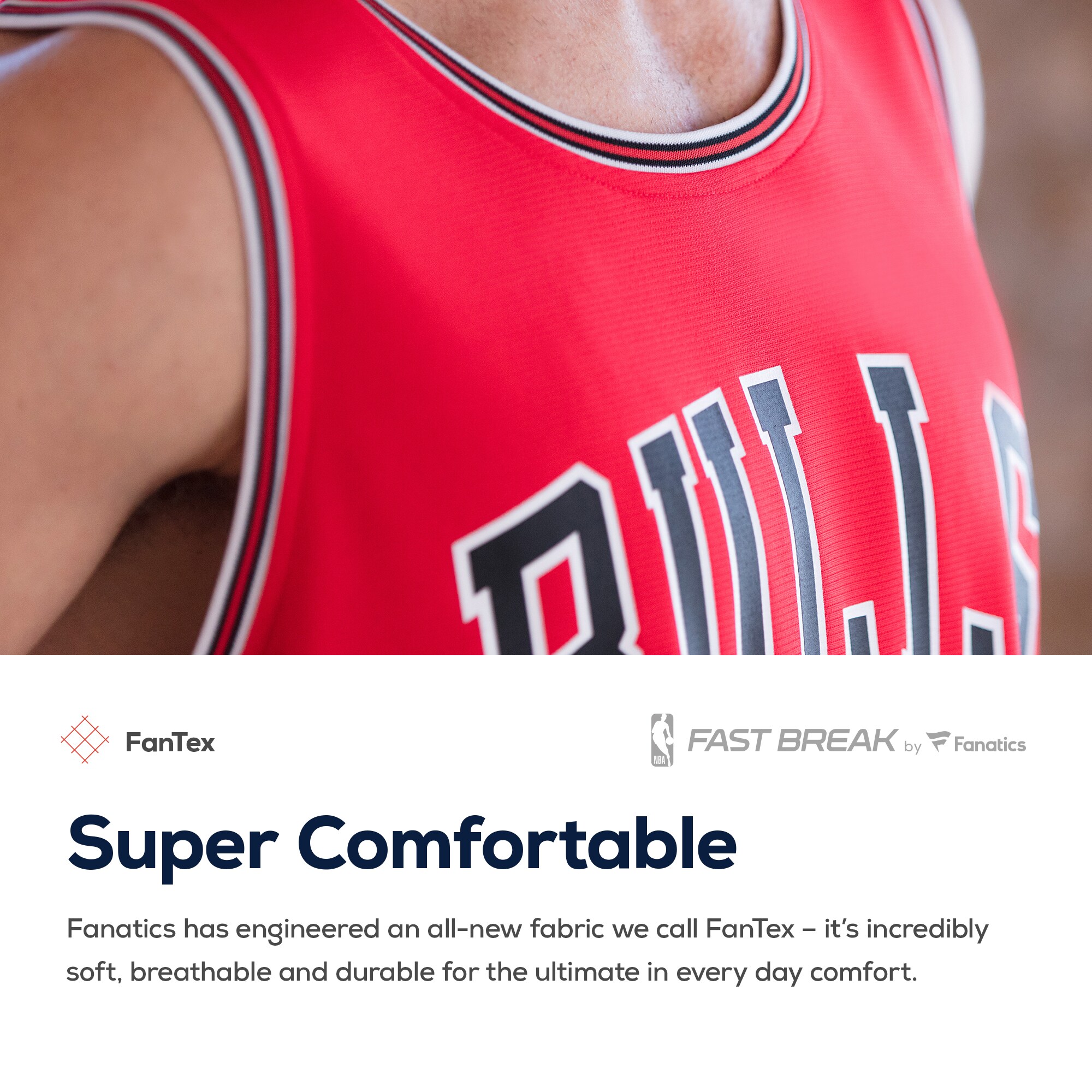 Coby White Chicago Bulls Fanatics Branded Fast Break Replica Jersey Red - Icon Edition - PersonalJerseys