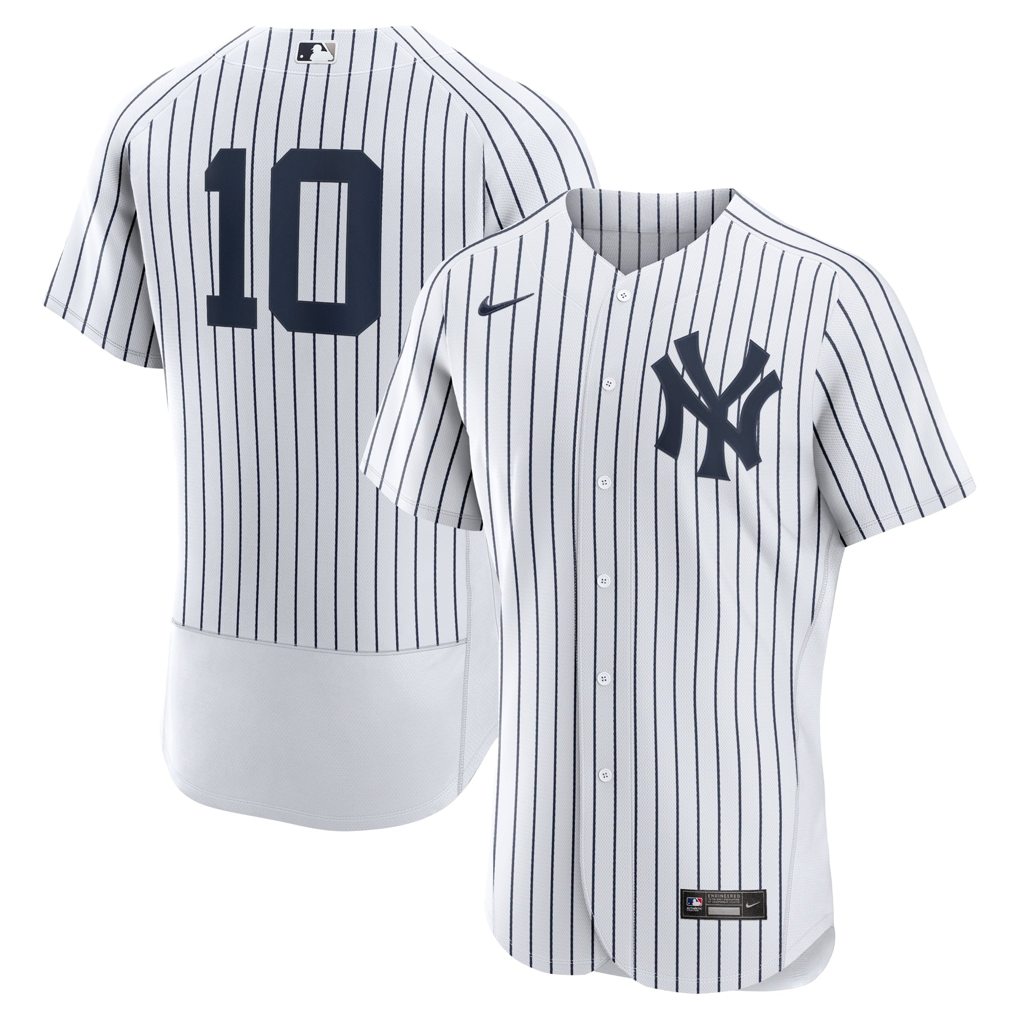 Men's Nike Phil Rizzuto White New York Yankees Home Authentic Retired Player Jersey - PersonalJerseys