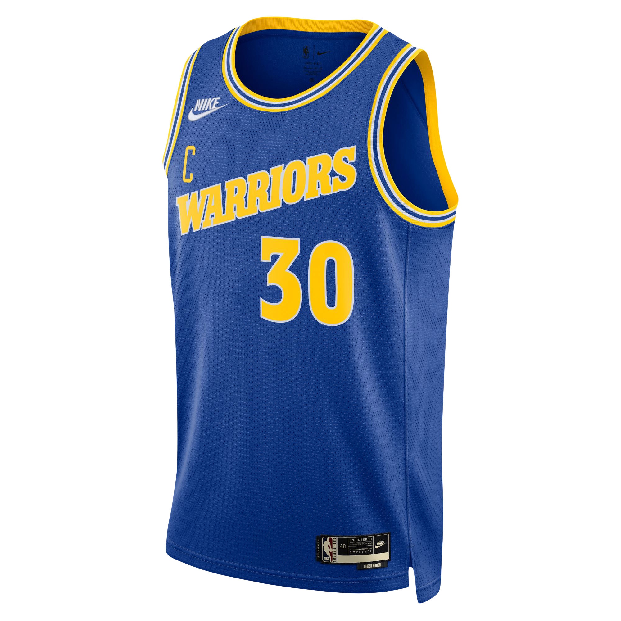 Stephen Curry Golden State Warriors Nike Swingman Jersey - Classic Edition - Blue - PersonalJerseys
