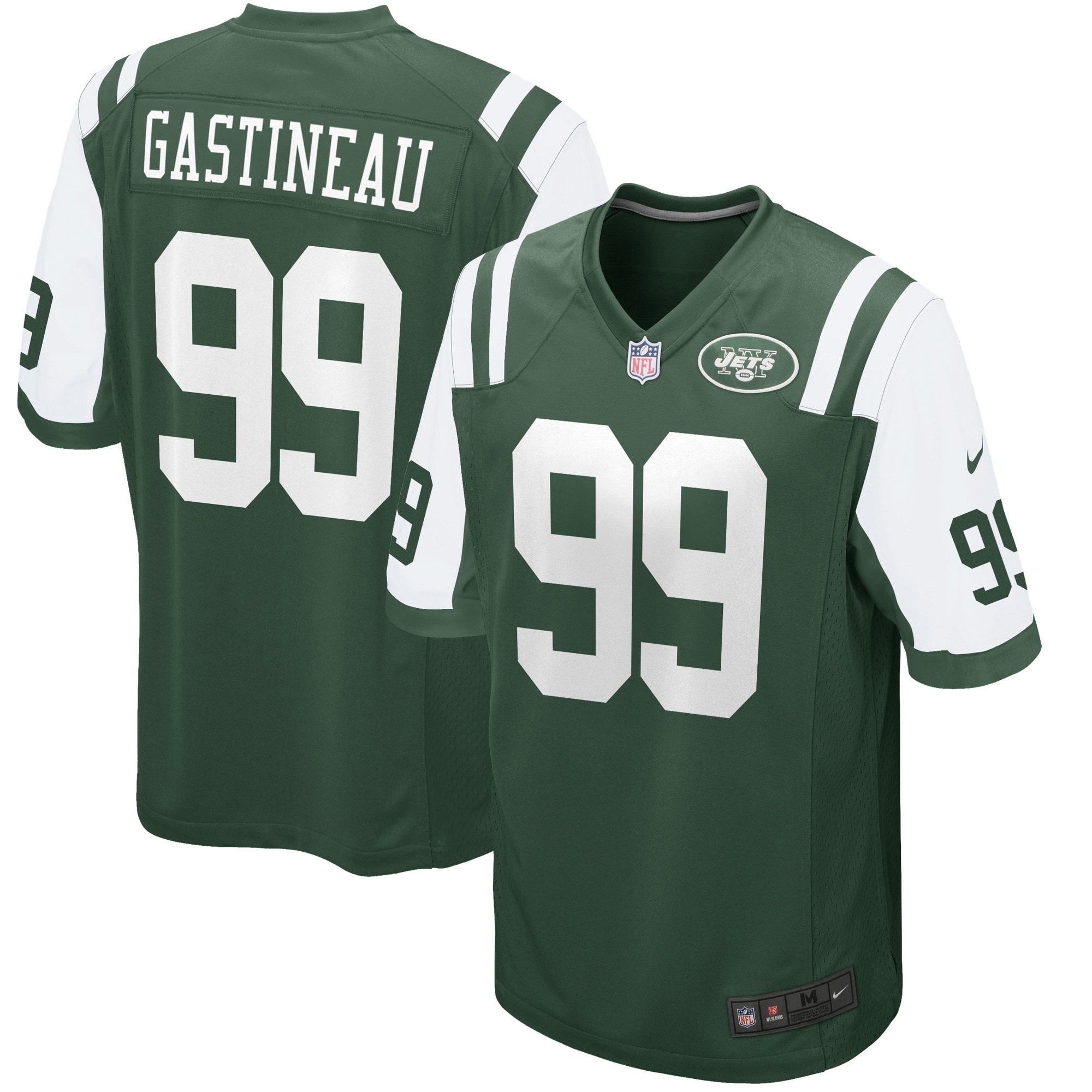 Mark Gastineau New York Jets Nike Retired Player Game Jersey - Green - PersonalJerseys