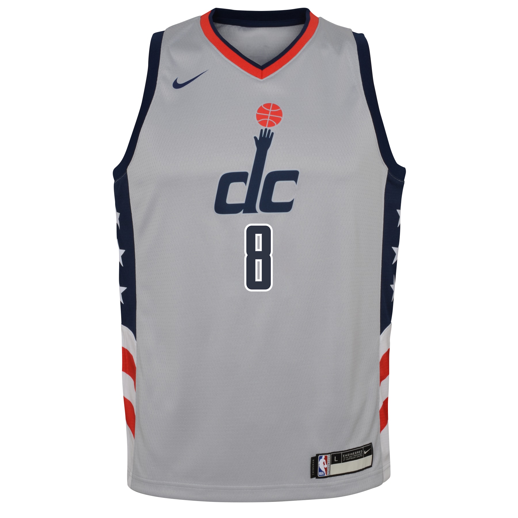 Rui Hachimura Washington Wizards Nike Youth 2020/21 Swingman Jersey Gray - City Edition - PersonalJerseys