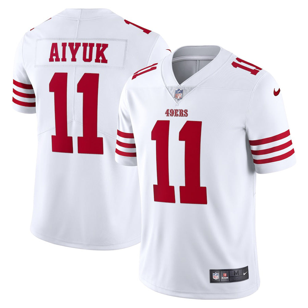 Youth San Francisco 49ers Brandon Aiyuk Vapor Jersey - White - PersonalJerseys