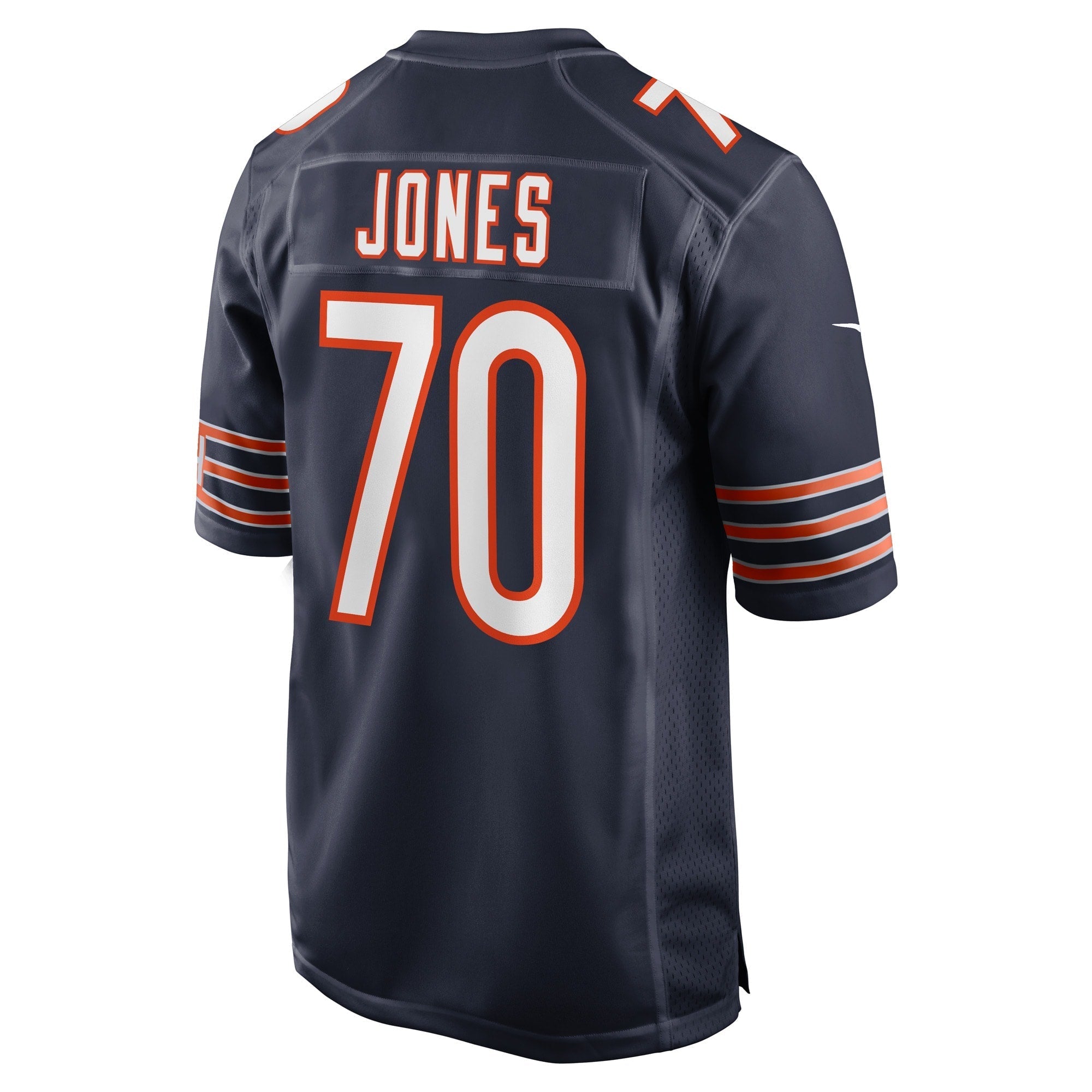 Men's Nike Braxton Jones Navy Chicago Bears Game Player Jersey - PersonalJerseys