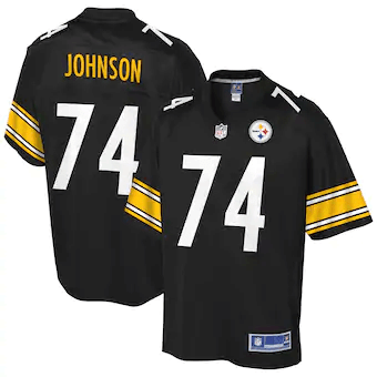 Fred Johnson Pittsburgh Steelers NFL Pro Line Player Jersey - Black - Friend Lounge Store - Shop for All Things Jerseys Sports - PersonalJerseys