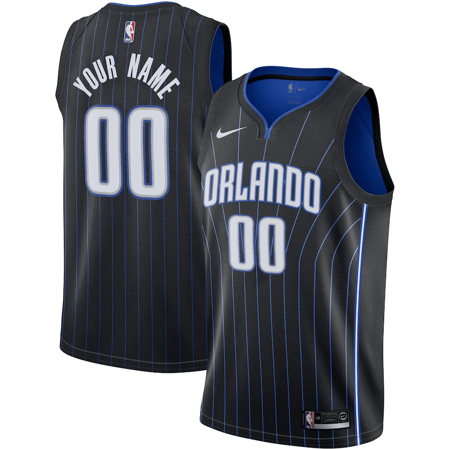 Orlando Magic 202021 Swingman Custom Jersey ??? Icon Edition - Black - Friend Lounge Store - Shop for All Things Jerseys Sports - PersonalJerseys