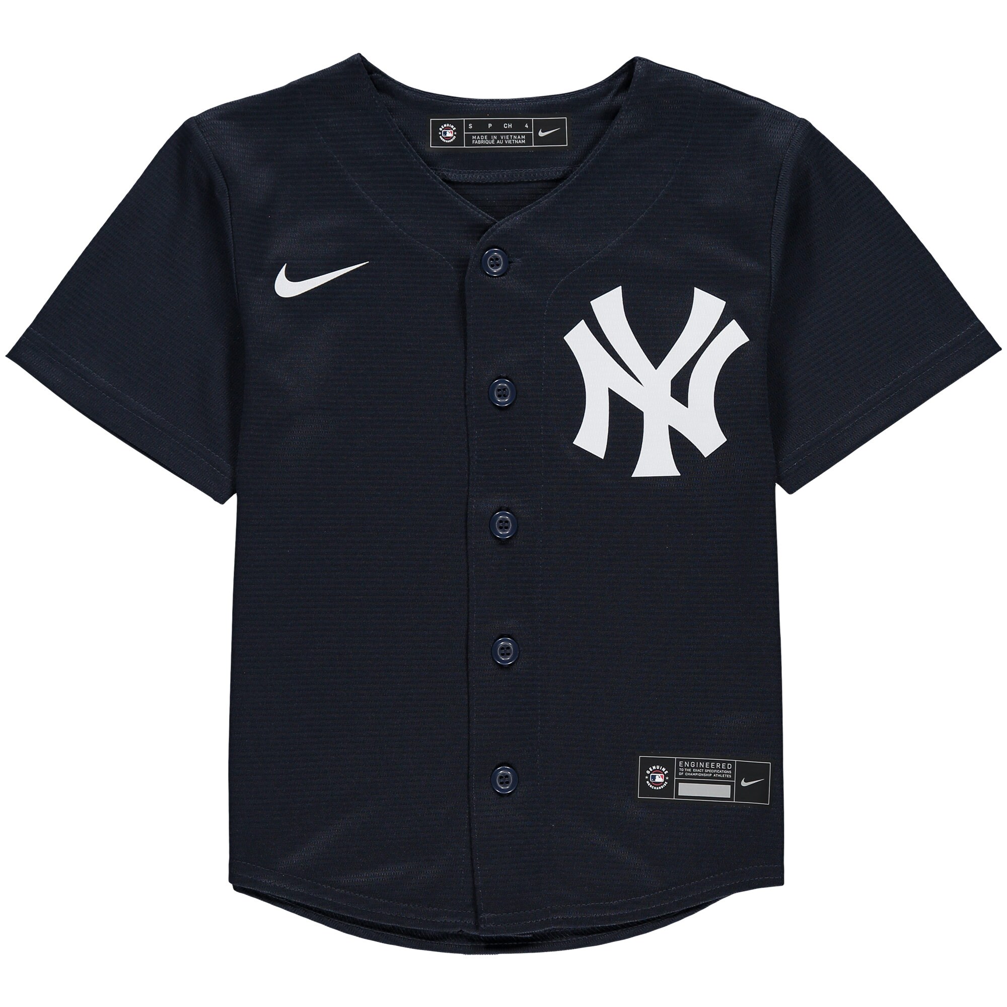 New York Yankees Nike Preschool Alternate Replica Team Jersey - Navy - PersonalJerseys