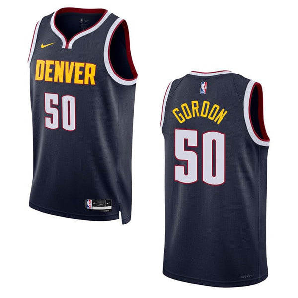 Youth Denver Nuggets Aaron Gordon Icon Edition Jersey - Navy - Sports Wear Jersey - PersonalJerseys