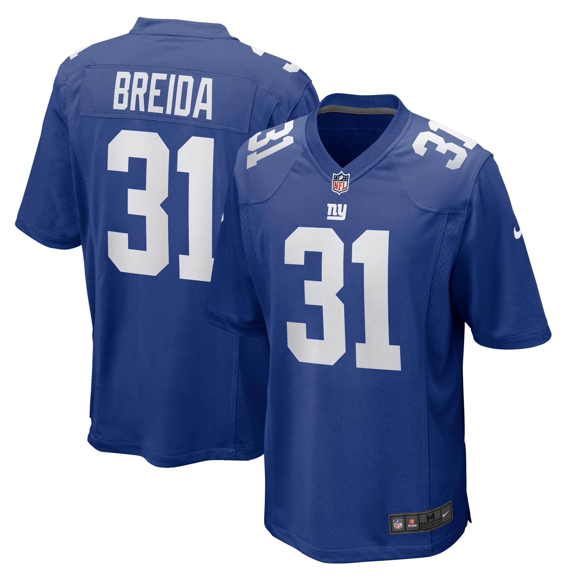 New York Giants Matt Breida Royal Game Jersey for Youth Women Men - Friend Lounge Store - Shop for All Things Jerseys Sports - PersonalJerseys