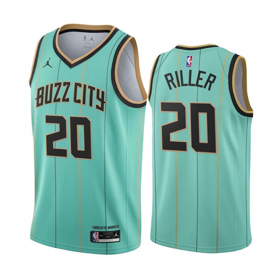 Grant Riller Charlotte Hornets 2020-21 Mint Green City Jersey 2020 NBA Draft - Friend Lounge Store - Shop for All Things Jerseys Sports - PersonalJerseys