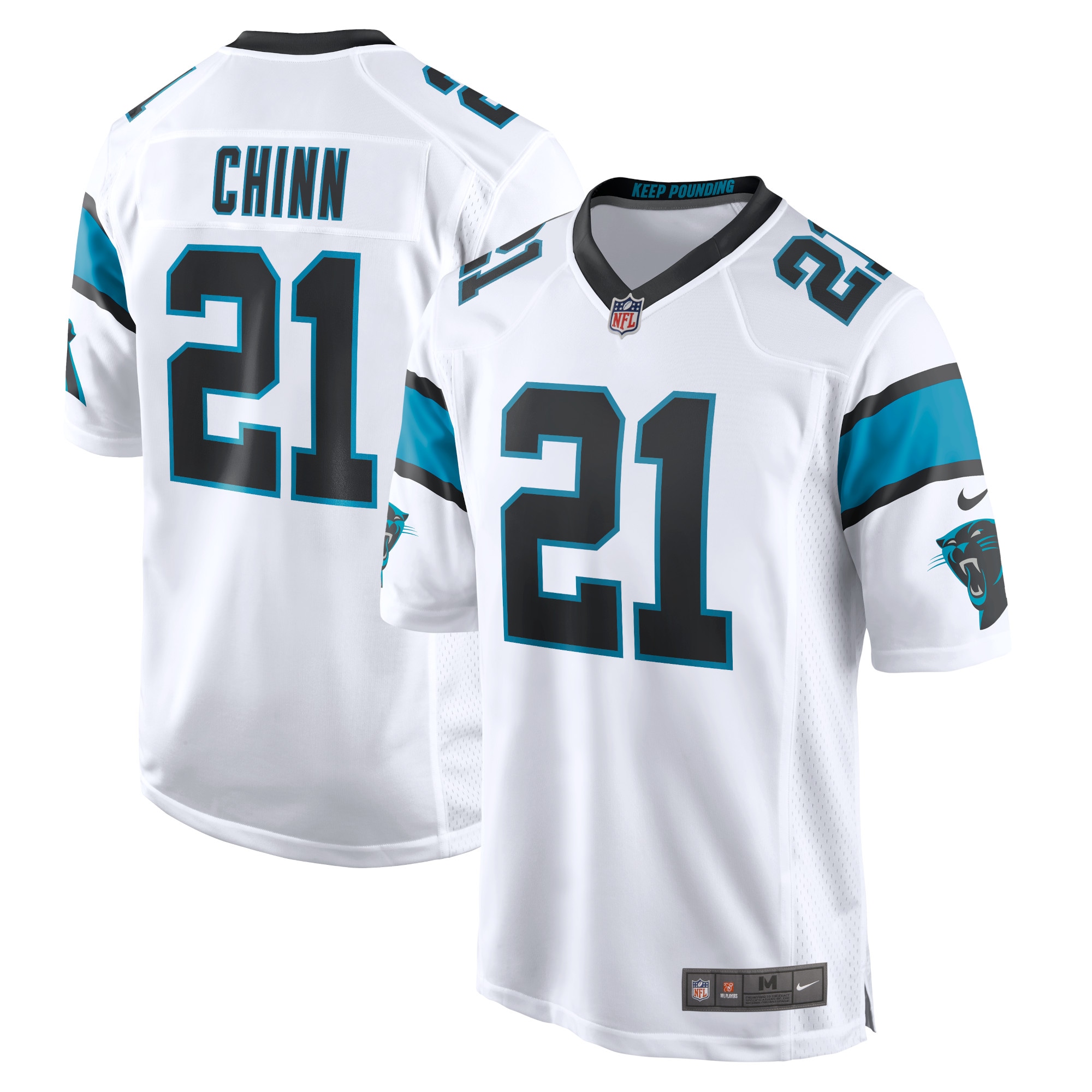 Carolina Panthers Jeremy Chinn White Game Jersey for Youth Women Men - Friend Lounge Store - Shop for All Things Jerseys Sports - PersonalJerseys