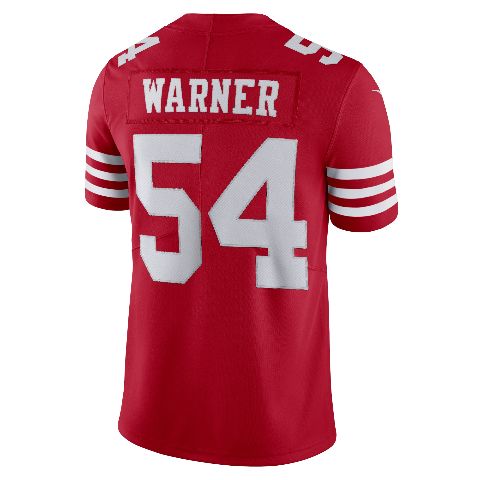 Fred Warner San Francisco 49ers Nike Vapor Limited Jersey - Scarlet - PersonalJerseys