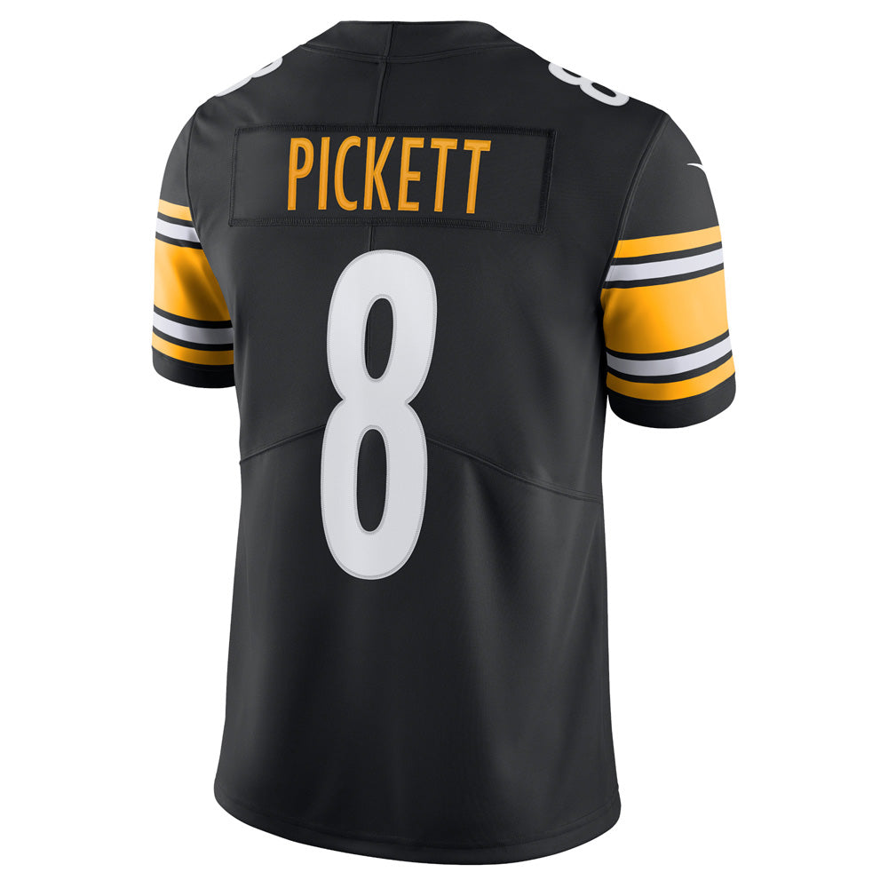 Youth Pittsburgh Steelers Kenny Pickett Vapor Jersey - Black - PersonalJerseys