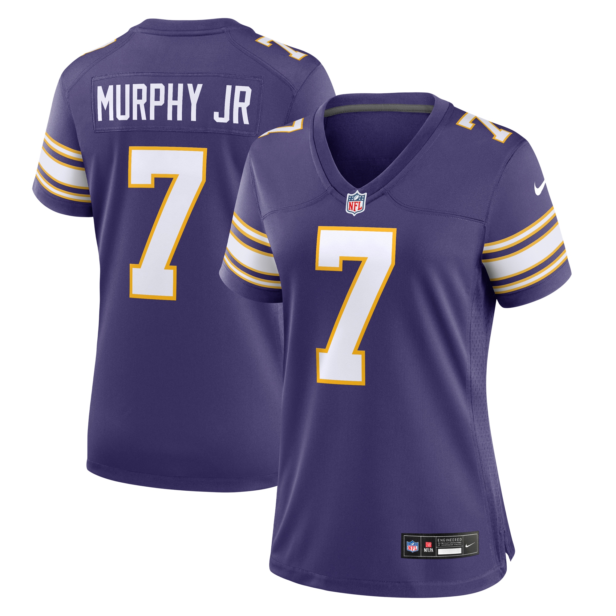 Byron Murphy Jr. Minnesota Vikings Nike Women's Classic Player Game Jersey - Purple - PersonalJerseys